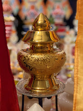 24k Gold Eight Auspicious Symbol Treasure Vase