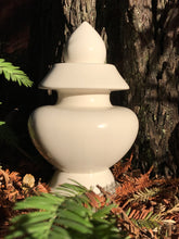 Pure White Vase.  Perfect to bury in the earth to rebalance the elements.  The vases heal and protect against disease, famine, and warfare; it protects against all manner of negativity while bringing about good fortune and abundance to the people and environment where it is placed.  